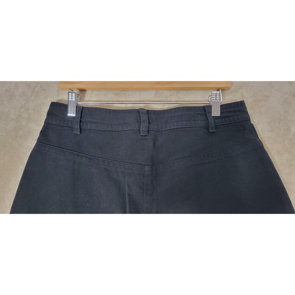 Banana Republic Women's Twill Utility Mini Skirt Black Cotton Size 10 Pocket NWT - Picture 13 of 14